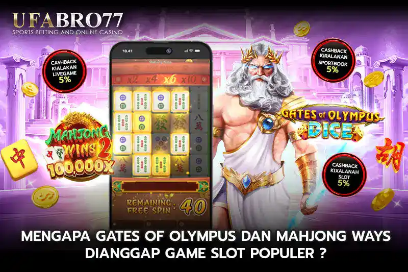 Mengapa Gates of Olympus dan Mahjong Ways Dianggap Game slot populer